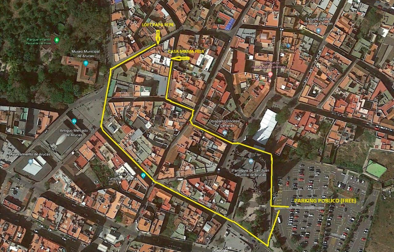 Apartament Casa Mama Fela Arucas Zewnętrze zdjęcie